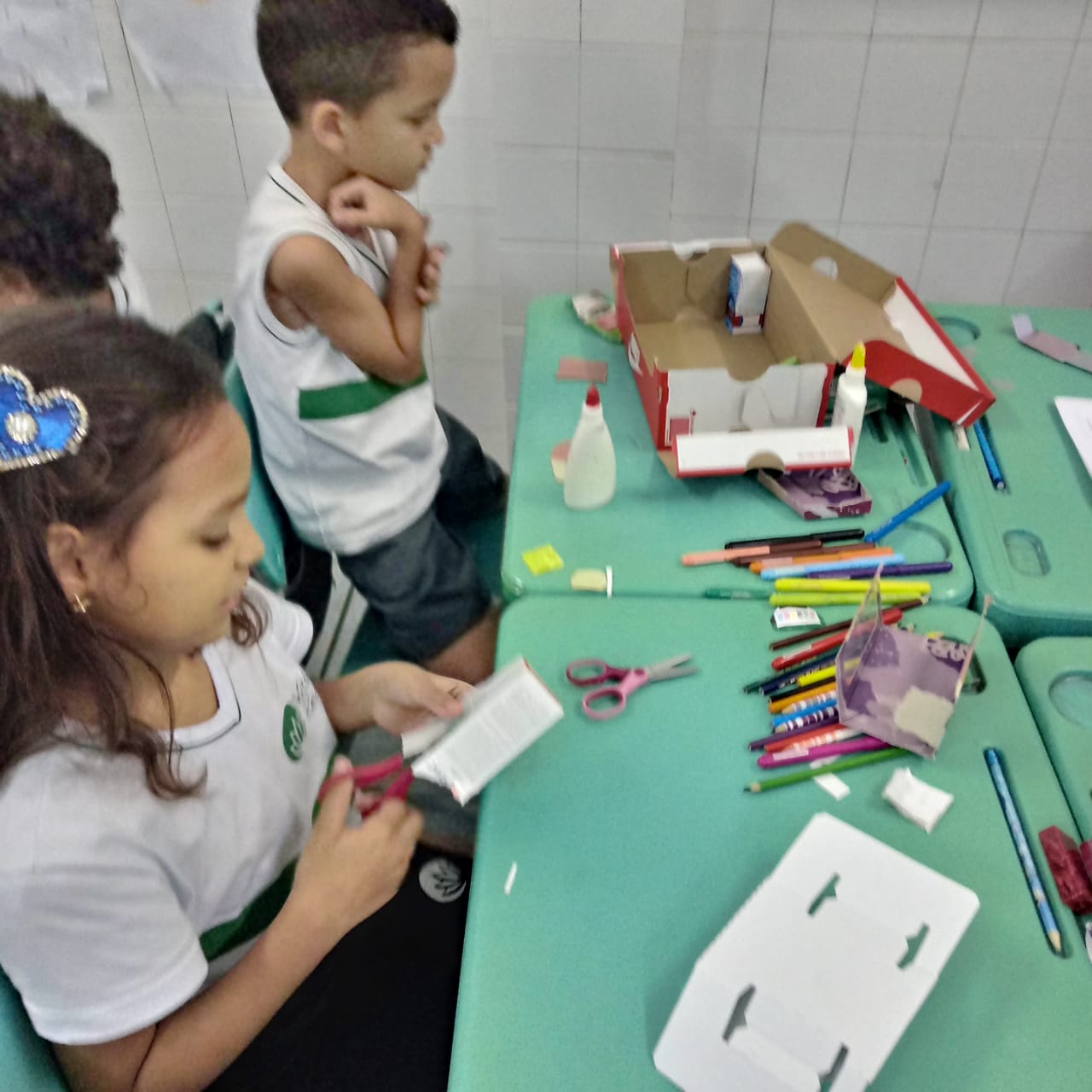 2° ano A, Maquete da sala de aula