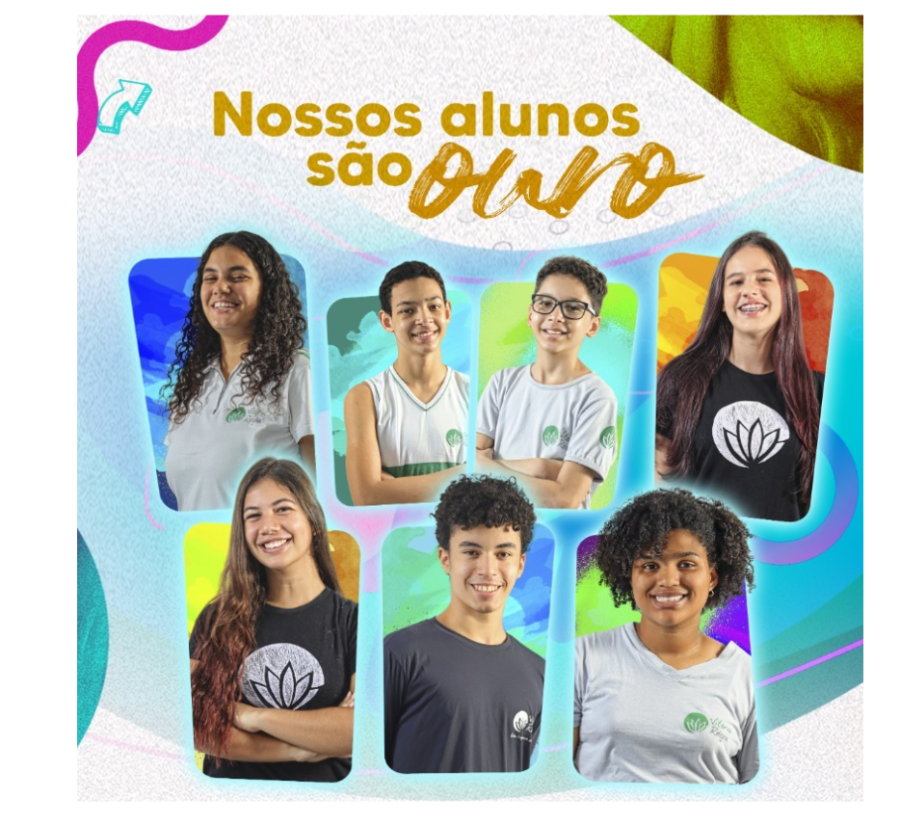 Nosso alunos são Ouro!