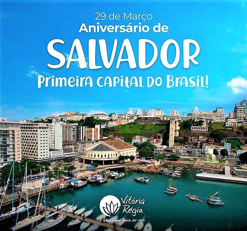 Aniversário de Salvador 474 anos.