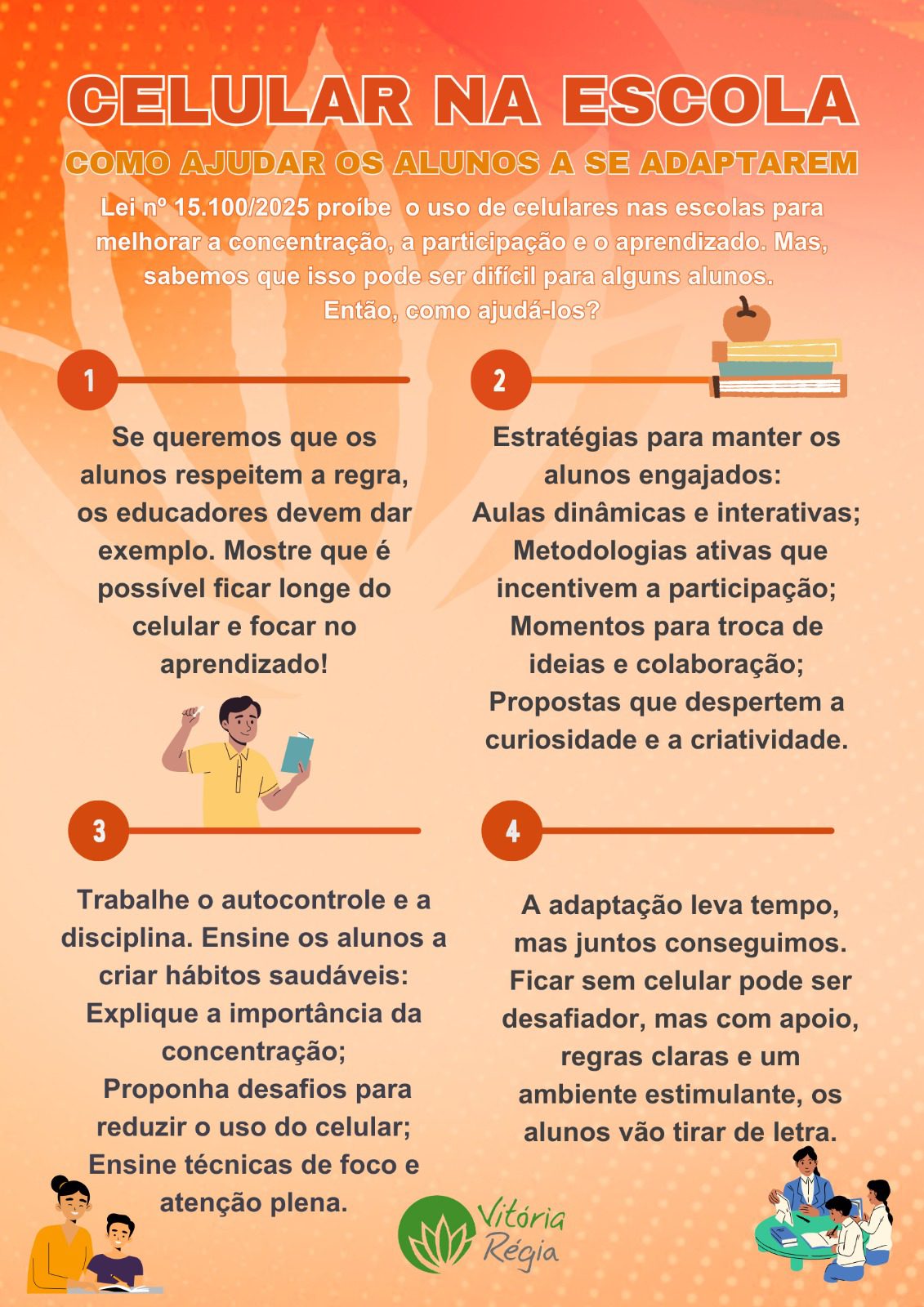 Dica da Orientação - Uso de Celular na Escola - VR